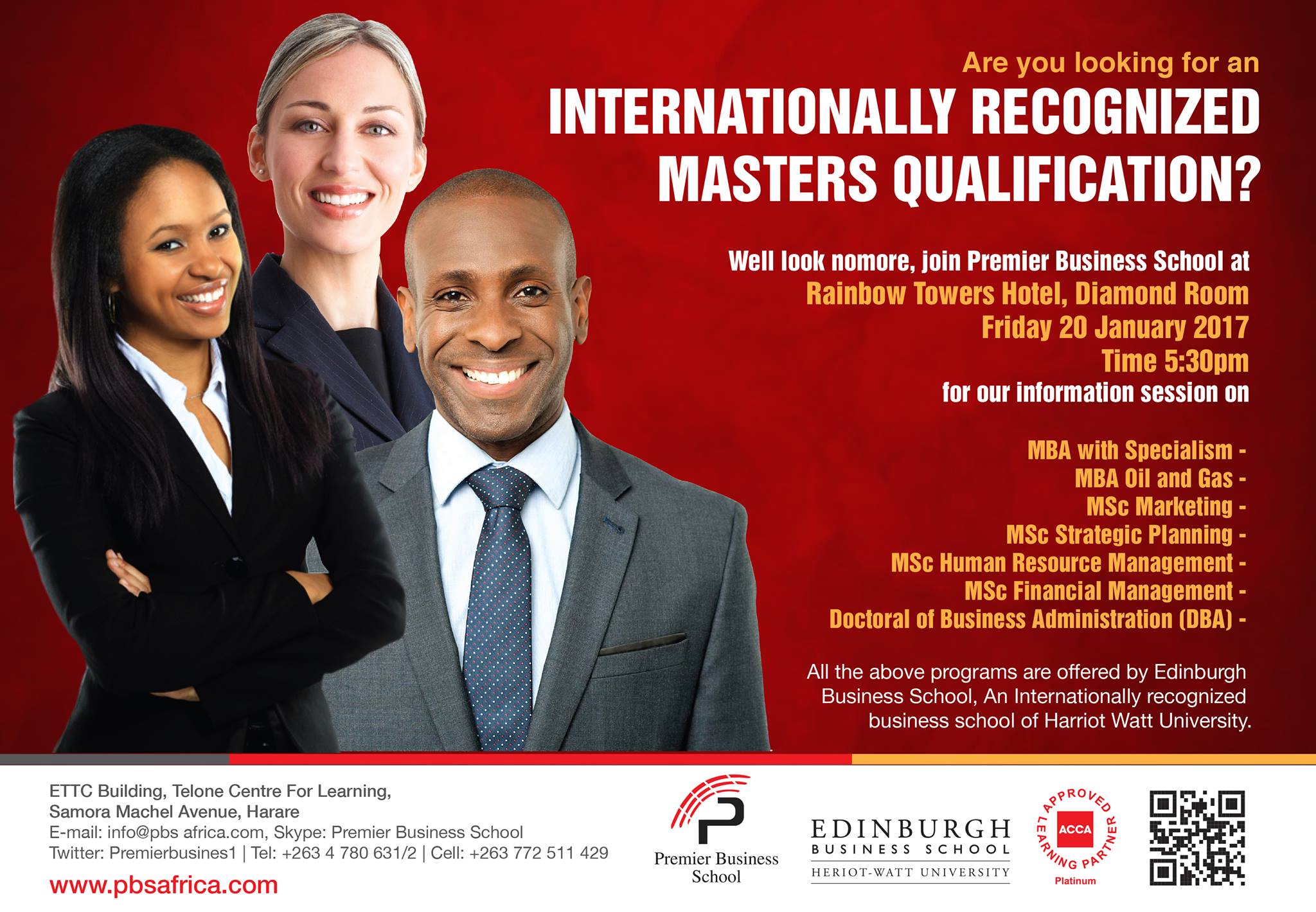 Masters Programs Information Session